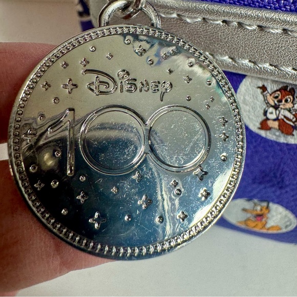 NWT. Disney Parks Loungefly 100th Mickey Mouse Friends Mini Backpack Bag - Picture 11 of 14